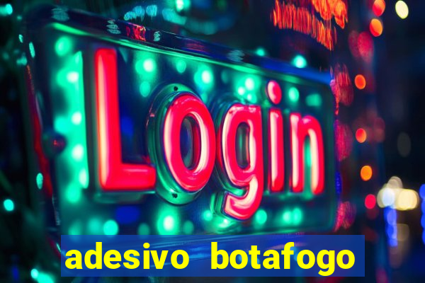 adesivo botafogo para carro